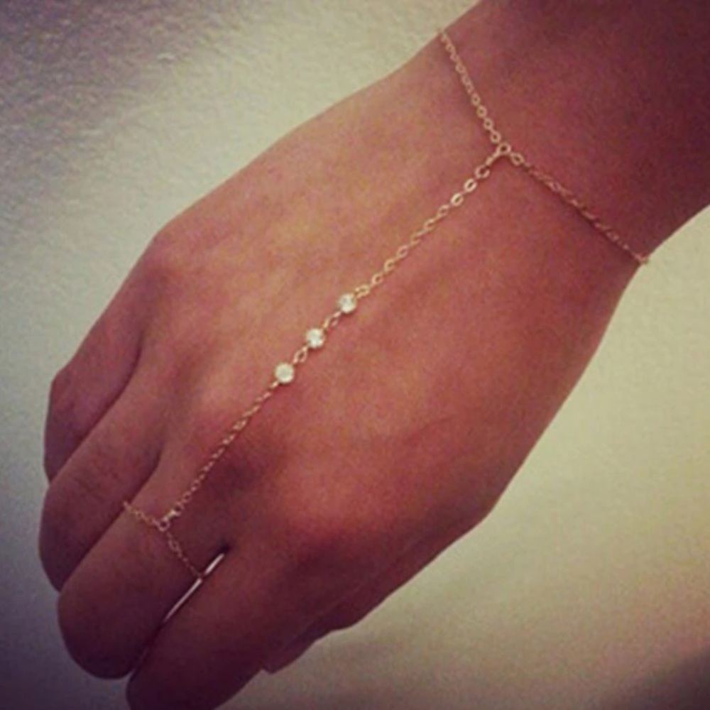 Bracelet Ring Chain